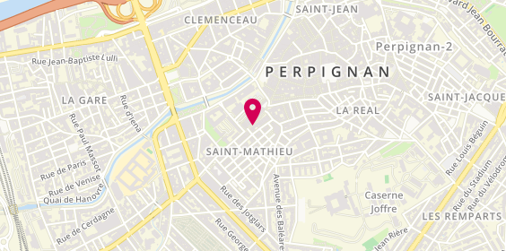 Plan de BELZEAUX Patrice, 11 Rue Maréchal Foch, 66000 Perpignan