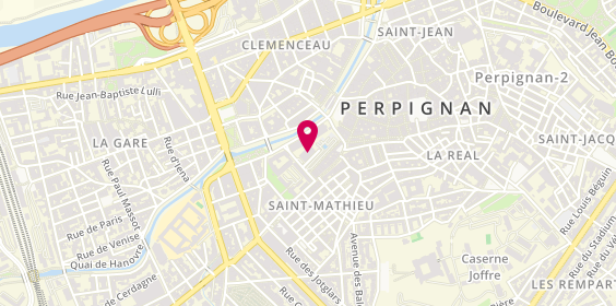 Plan de Catherine PEYTAVI - Hypnothérapeute Perpignan, Tour Arago
4 Pl. François Arago, 66000 Perpignan