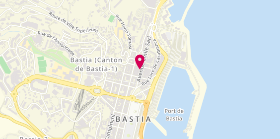 Plan de SANTONI Régine, Centre Armonia 7 Avenue Emile Sari, 20200 Bastia
