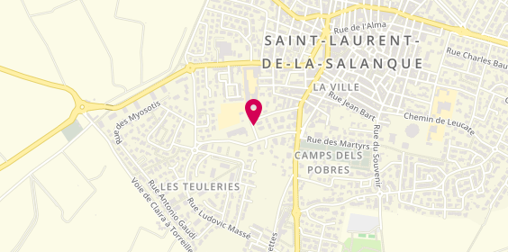 Plan de GIROMAGNY Alexandra, 10 Rue Doct René Marques, 66250 Saint-Laurent-de-la-Salanque