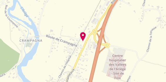 Plan de BLAIN Véronique, Centre Mère - Enfant
1 Bis Route de Varilhes, 09000 Saint-Jean-de-Verges