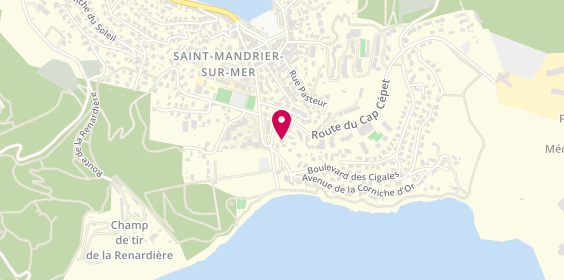 Plan de CLEMENTE Joséphine, 4 Route du Cap-Cepet, 83430 Saint-Mandrier-sur-Mer