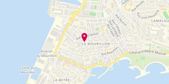 Plan de Maxime BELLEGO - Psychologue, 393 Boulevard Grignan, 83000 Toulon
