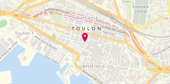 Plan de LEROUGE Christine, 323 Rue Jean Jaurès, 83000 Toulon