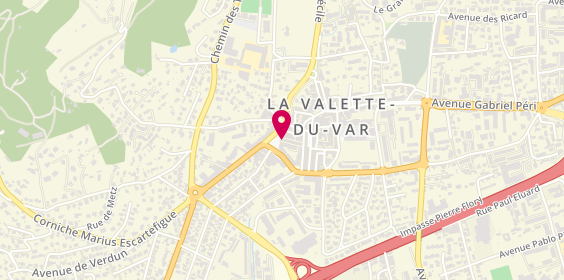 Plan de GUALBERT Florian, Entree B le Carre Jaures
61 impasse Joseph Farnous, 83160 La Valette-du-Var
