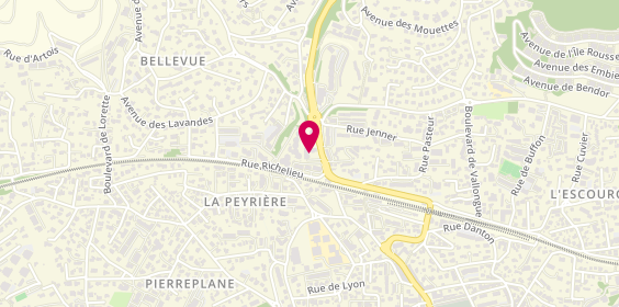 Plan de Dr Chivoiu Anca, 63 Boulevard de Marseille, 83150 Bandol