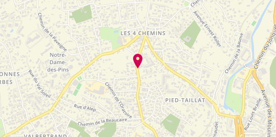 Plan de Larrouilh Di Placido Delphine, 686 Rue Antoine Groignard, 83200 Toulon