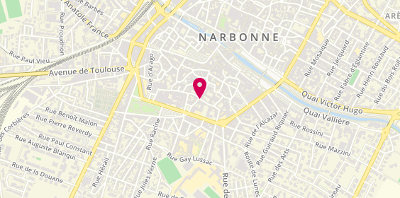 Plan de SALAS Julie, 4 Rue Denfert Rochereau, 11100 Narbonne