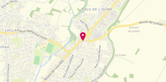 Plan de Manon Allanche, 13D Route de Lourdes, 65290 Juillan