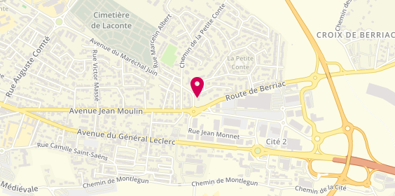 Plan de BRUSSEL STÉPHANIE Van, 77 avenue du Maréchal Juin, 11000 Carcassonne