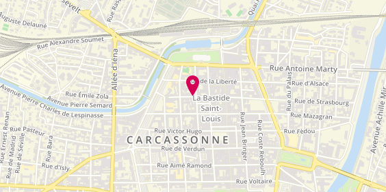 Plan de LAGARDE Christine, 87 Rue du Dr Albert Tomey, 11000 Carcassonne