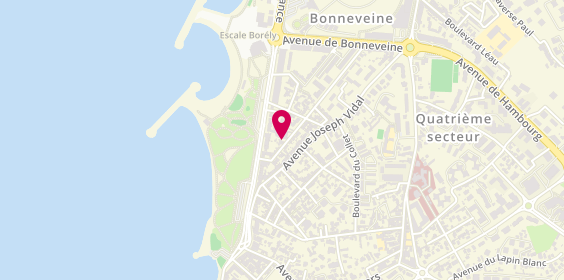 Plan de LAUNAY Philippe, 90 Boulevard des Vagues, 13008 Marseille