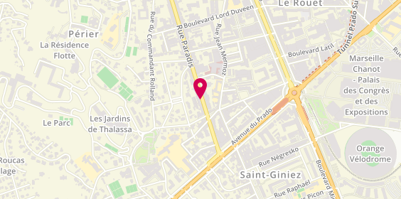Plan de MARIOTTI Philippe, 506 Rue Paradis, 13008 Marseille