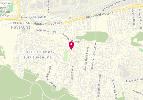 Plan de STORA Solal, Clinique des 3 Cypres
Boulevard des Candolles, 13821 La Penne-sur-Huveaune