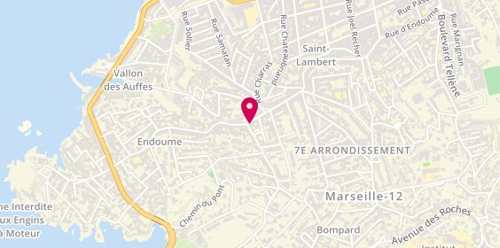 Plan de DENEUVILLE Manon, 255 Rue d'Endoume, 13007 Marseille