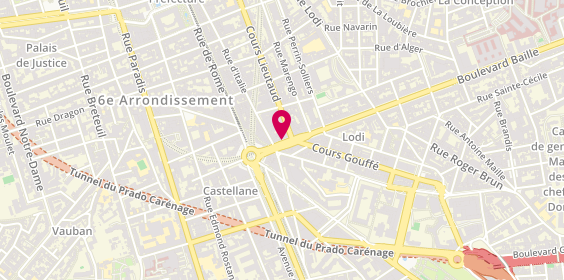Plan de CRESPIN Jacques, 9 Boulevard Baille, 13006 Marseille
