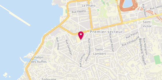 Plan de KISS Catherina, 66 Rue Charras, 13007 Marseille