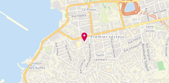 Plan de Pierre-Alexis DEMAY- Psychologue, 10 Rue de Nice, 13007 Marseille