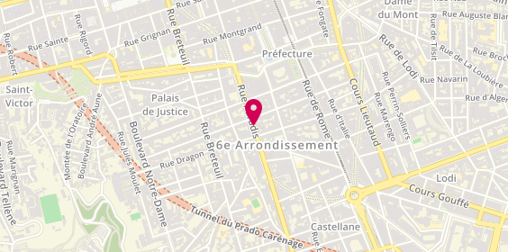 Plan de TOTOYAN Yves, 127 Rue Paradis, 13006 Marseille