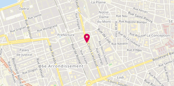 Plan de POGGI Franck, 112 Cours Lieutaud, 13006 Marseille