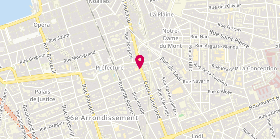 Plan de MOREL François, 104 Cours Lieutaud, 13006 Marseille