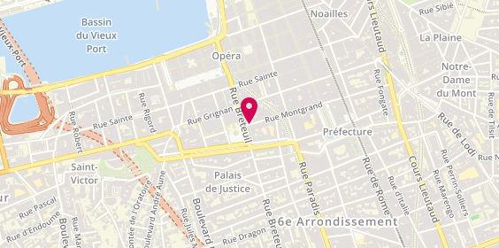Plan de SPARFEL Eric, 68 Rue Montgrand, 13006 Marseille