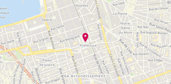 Plan de Amélie HUARD - Psychologue adultes et adolescents. EMDR-ICV-IFS- Thérapie de la cohérence, 4 Rue Armény, 13006 Marseille