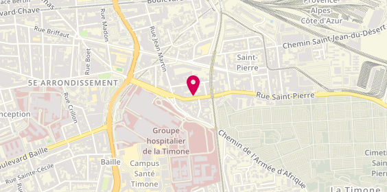 Plan de POULE Julien, 319 Rue Saint-Pierre, 13005 Marseille