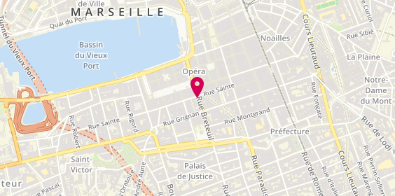 Plan de GUETTA Olivia, 10 Rue Breteuil, 13001 Marseille