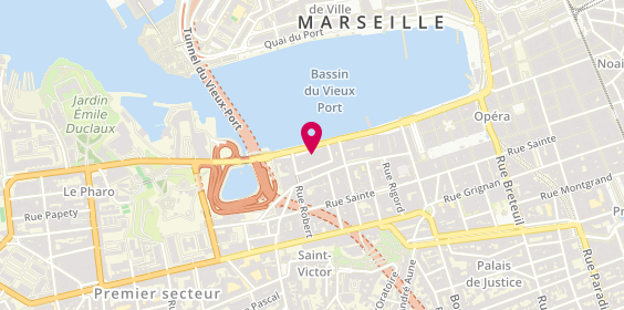 Plan de DUPRE Marjorie, 35 Quai de Rive Neuve, 13007 Marseille