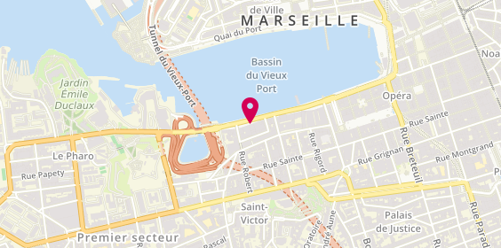 Plan de MILECH Josiane, 35 Quai de Rive Neuve, 13007 Marseille