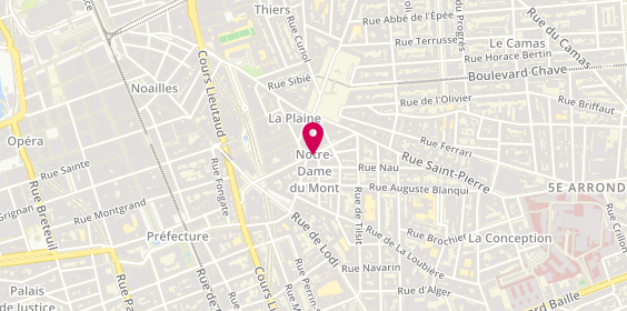 Plan de BICHAT GAËLLE Marx, 42 Rue des 3 Frères Barthélémy, 13006 Marseille
