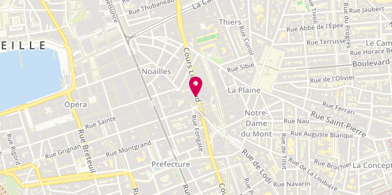 Plan de BOUSQUET Pierre, 34 Cours Lieutaud, 13001 Marseille