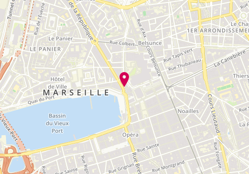 Plan de MASSY Pierre, 2 Rue de la République, 13001 Marseille