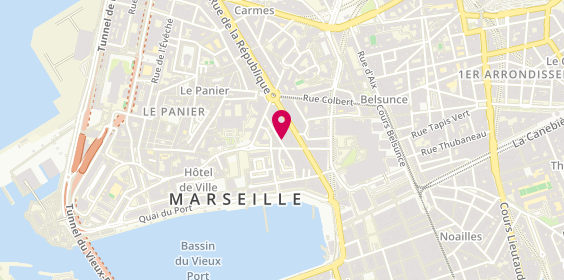 Plan de ZINNO Juliette, 10 Rue Chevalier Roze, 13002 Marseille