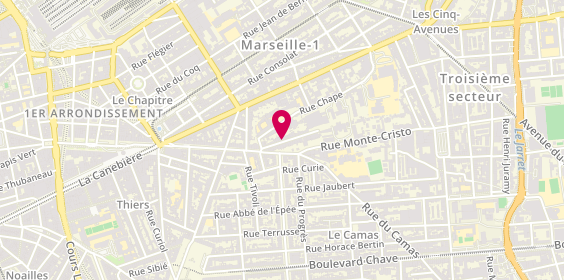 Plan de FOURNIER Robert, 21 Rue Croix de Régnier, 13004 Marseille