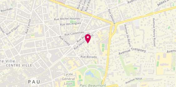 Plan de GARCIA Jacques, 11 Rue Henri Faisans, 64000 Pau