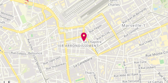 Plan de HIBON Antoine, 6 Rue de la Rotonde, 13001 Marseille