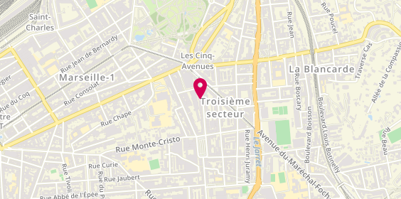 Plan de TRI Florence, 12 Boulevard Georges Clemenceau, 13004 Marseille