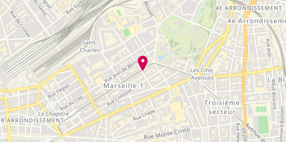 Plan de LEDOT Denis, 122 Boulevard Longchamp, 13001 Marseille