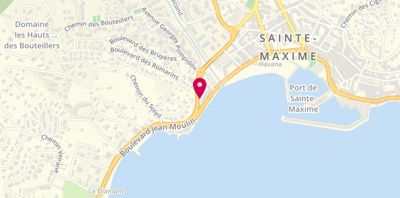 Plan de Eliane ROBERT CASONATO - Psychologue Clinicienne Thérapeute Sainte Maxime, 44 avenue Saint-Exupéry, 83120 Sainte-Maxime