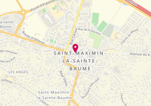 Plan de VANELVEN Gérard, 20 Rue du General de Gaulle, 83470 Saint-Maximin-la-Sainte-Baume