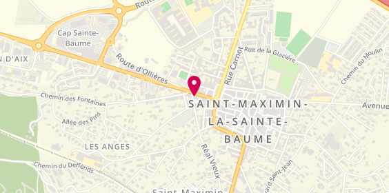 Plan de Centre de Psychologie Quintessence, 9 avenue Albert 1er, 83470 Saint-Maximin-la-Sainte-Baume