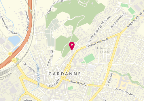 Plan de Neuropsychologue, 43 Rue Parmentier, 13120 Gardanne