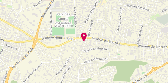 Plan de BLOT Martine, 95 avenue de Biarritz, 64600 Anglet