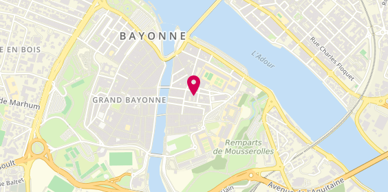 Plan de RODRIGUEZ Marc Daniel Gerard Antoine, 3 Rue des Visitandines, 64100 Bayonne