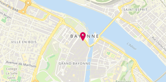 Plan de Séverine Jeanne LASSERRE, 2 Rue Port 9, 64100 Bayonne