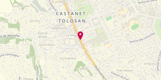 Plan de MAMDY Charlotte, 15 Avenue Lauragais, 31320 Castanet-Tolosan