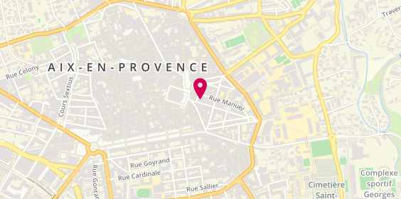 Plan de Anissa Ureta, 8 Rue Ganay, 13100 Aix-en-Provence