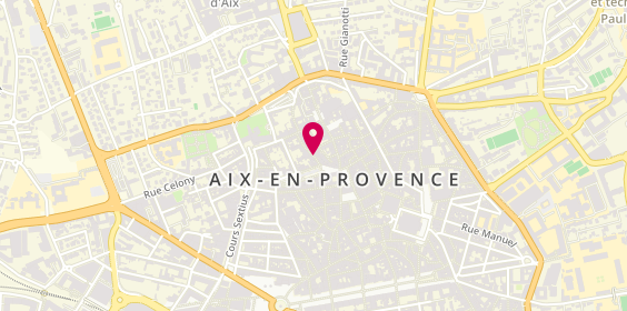 Plan de AMPELAS Jean François, 14 Rue Venel, 13100 Aix-en-Provence